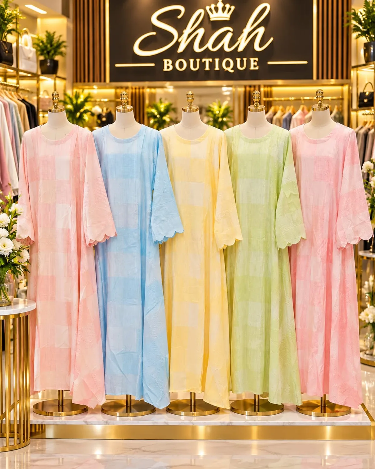 Pastel Tie-Front Kurta Set
